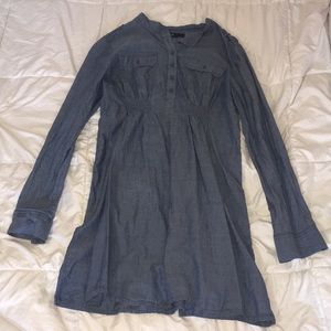 cloth material denim dress